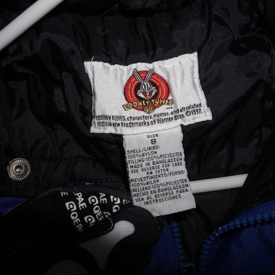 Warner Bros 8 - Vintage Y2K Looney Tunes kidcore Warner Bros 90s jacket Size M / US 6-8 / IT 42-44 - 3 Thumbnail