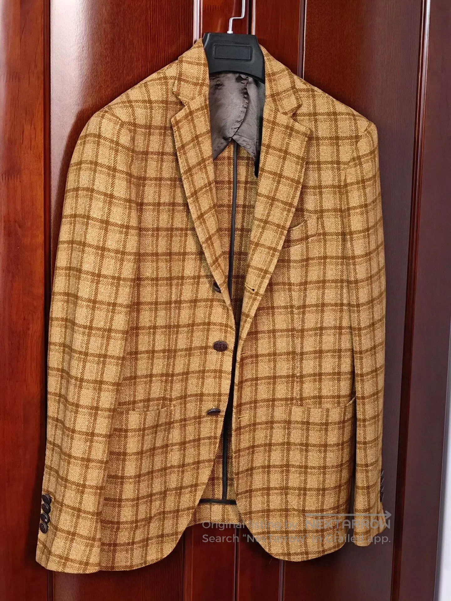 Japanese Brand Italian Wool Blend Casual Blazer. Size US M / EU 48-50 / 2 - 1 Thumbnail