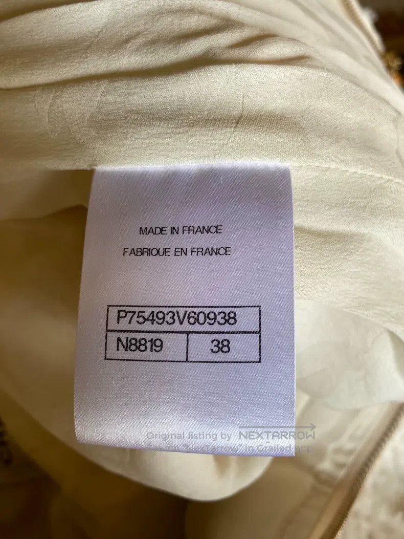 Chanel Chanel 23-year-old white lapel jacket Size XS / US 0-2 / IT 36-38 - 4 Thumbnail