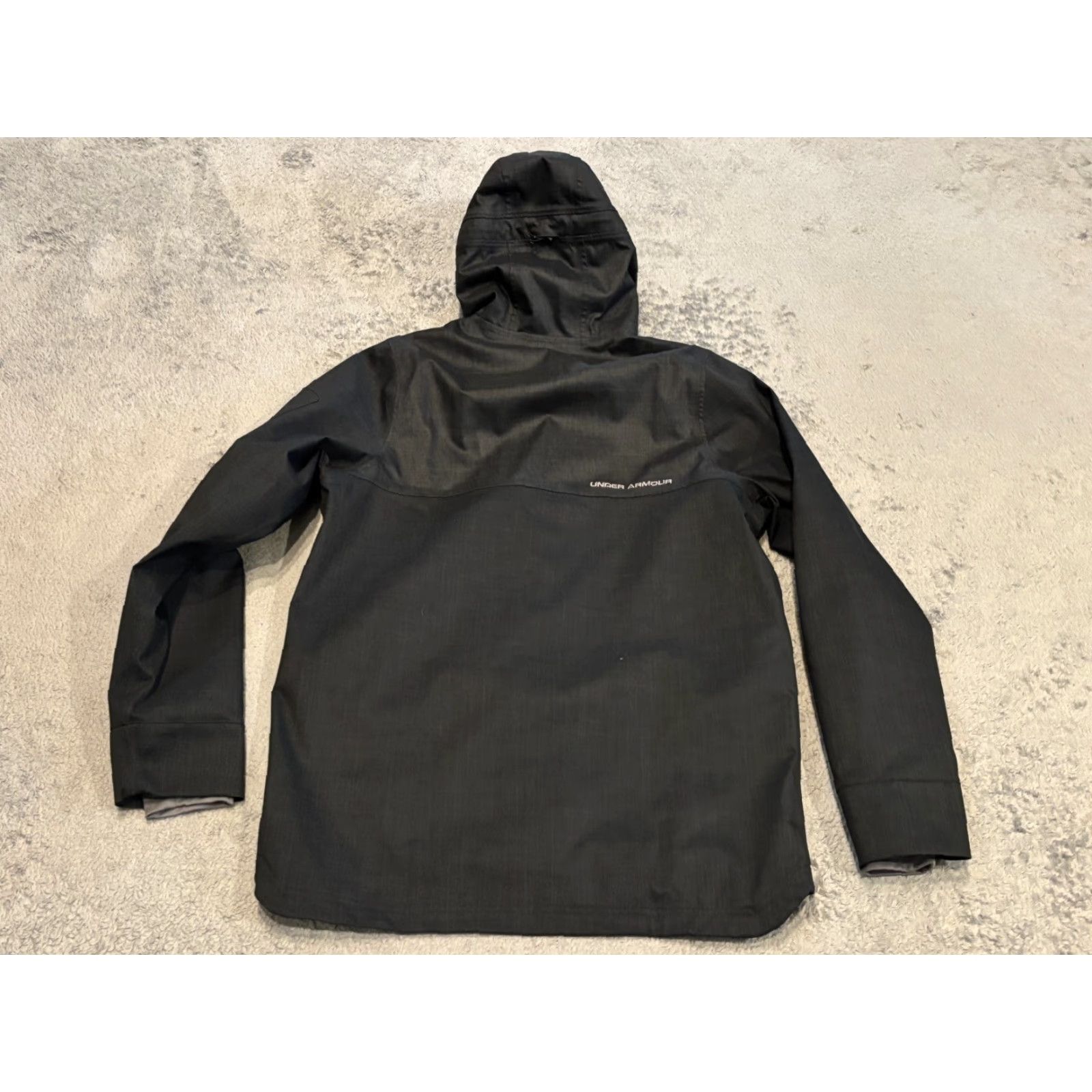 Under Armour Under Armour Storm Team Jacket Mens Medium Black Waterproof Pockets Windbreaker Jacket Size US M / EU 48-50 / 2 - 7 Thumbnail