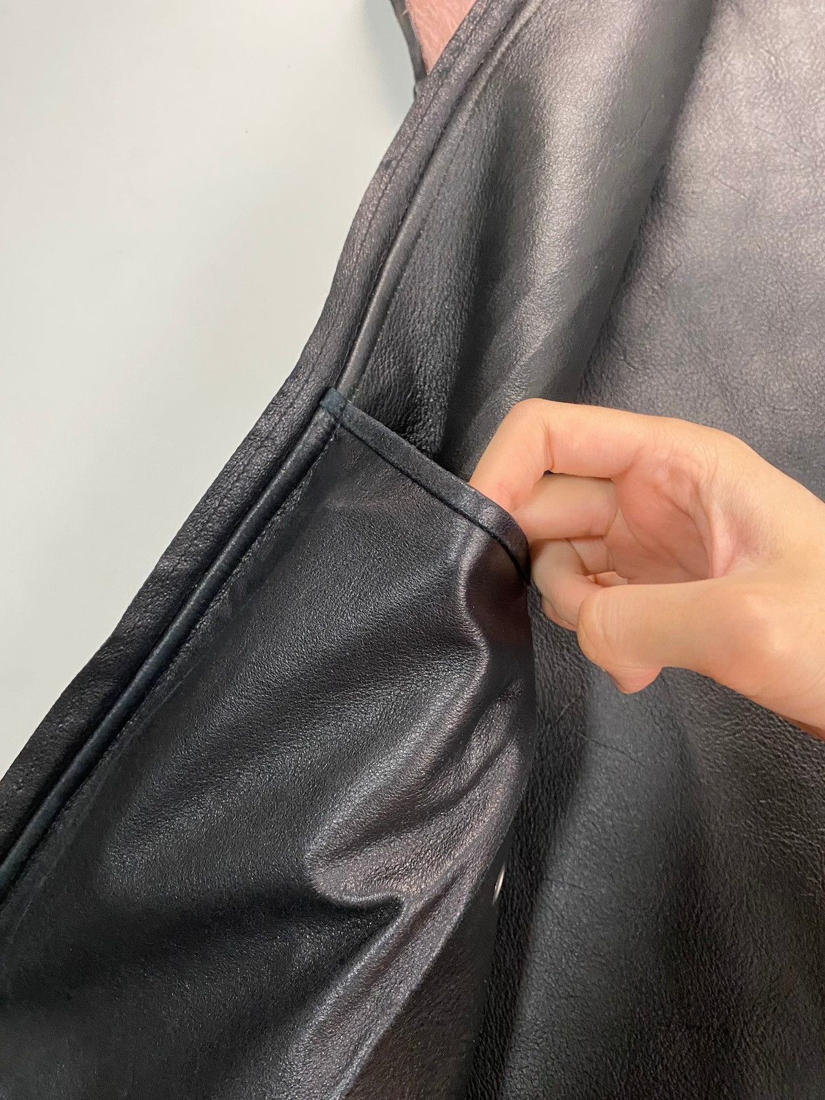 Rick Owens RICK OWENS AW22 PONYHAIR GIMP VEST SZ:48 Size US M / EU 48-50 / 2 - 11 Thumbnail