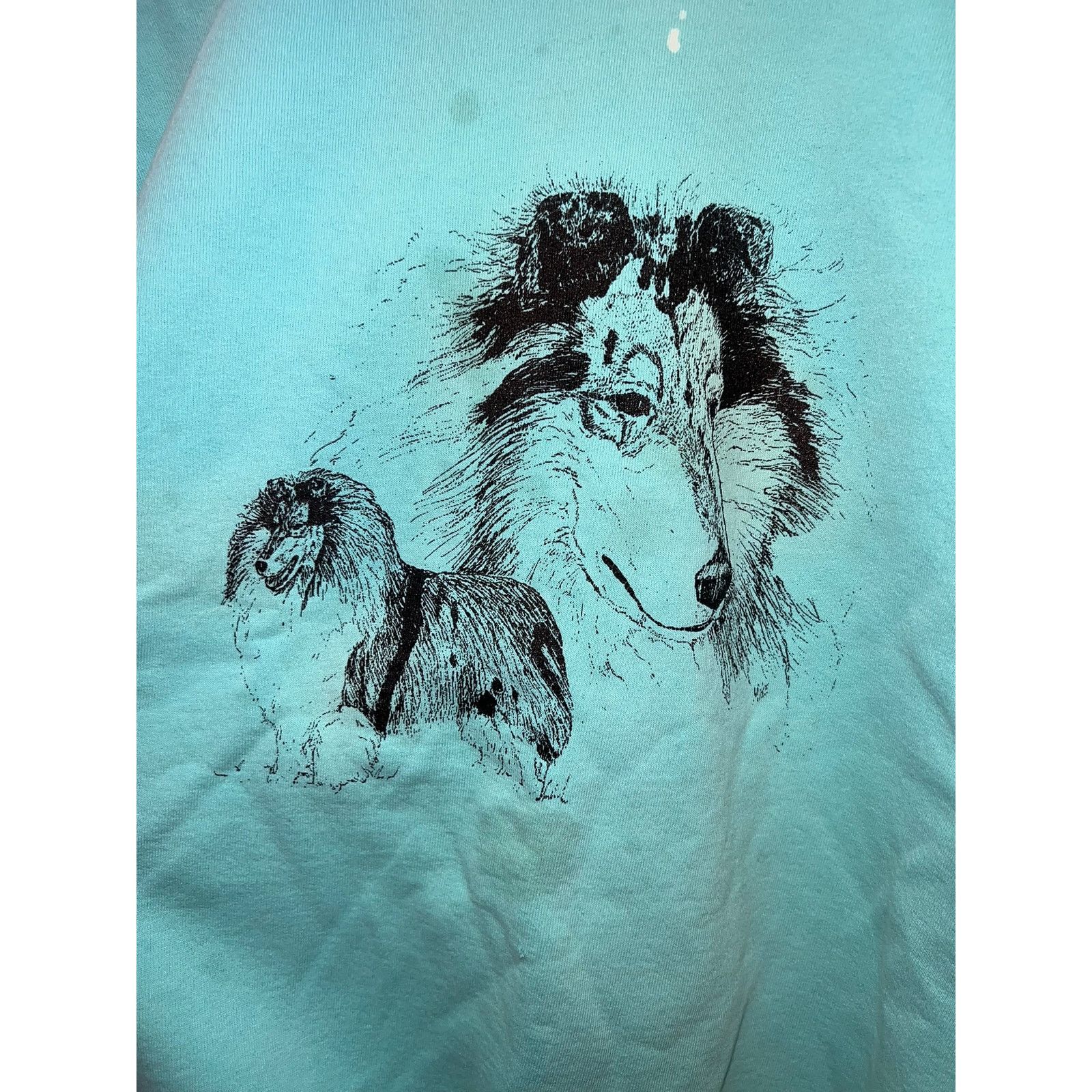 Vintage Vintage Shetland Sheepdog Sweatshirt Crewneck Dog Art 90s L Size US L / EU 52-54 / 3 - 2 Thumbnail