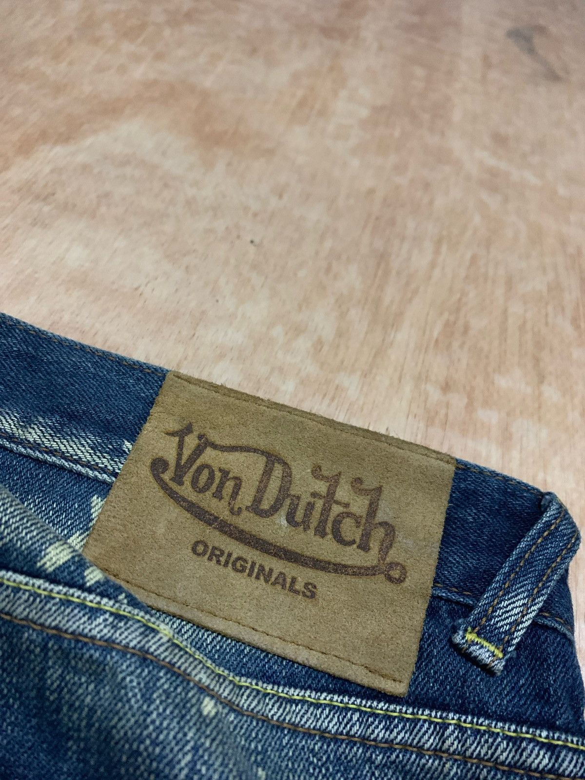 If Six Was Nine × Japanese Brand × Von Dutch Vintage Von Dutch American Made Forever Denim Jeans Size US 31 - 6 Thumbnail