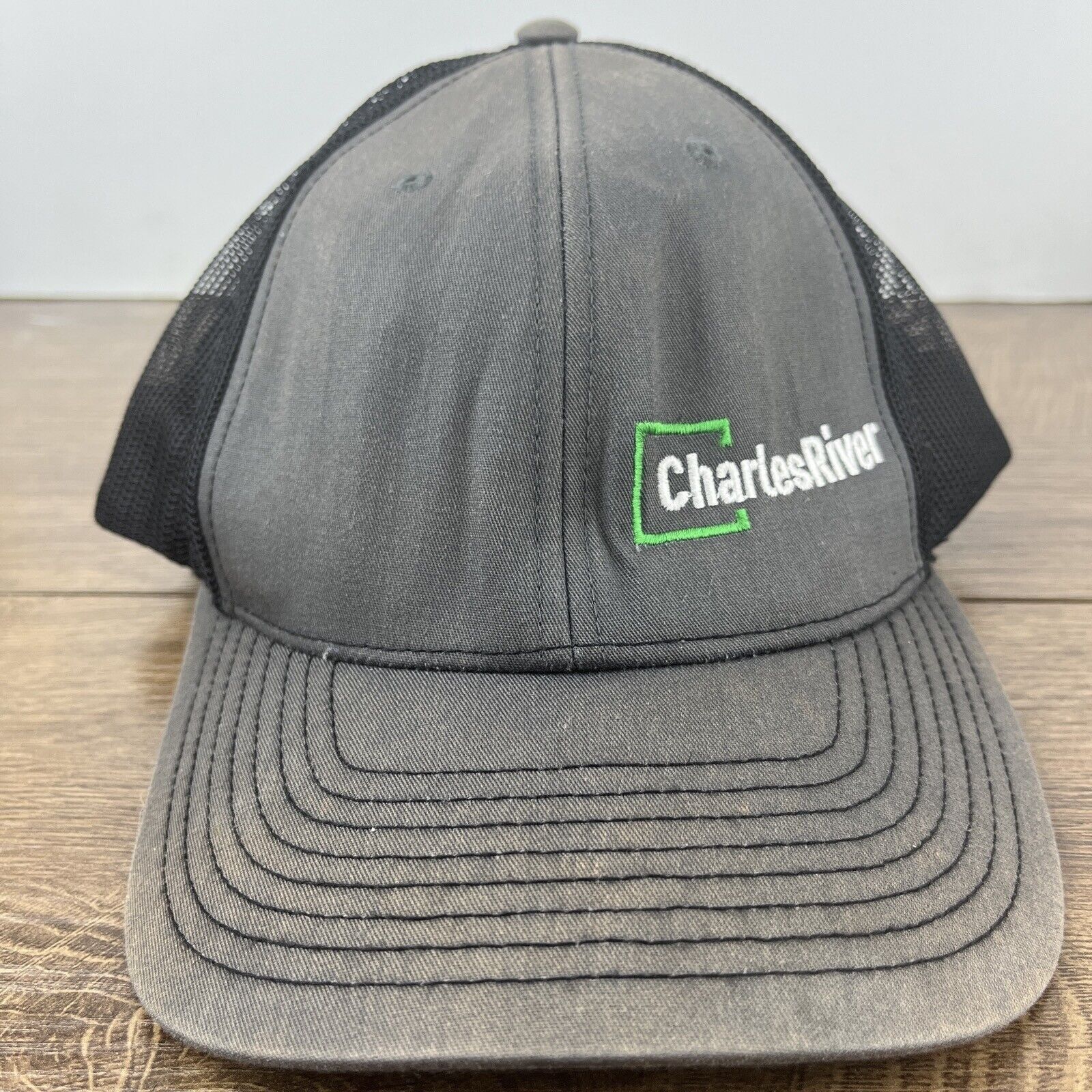Other Charles River Hat Gray Hat Adjustable Adult Size Hat Cap Size ONE SIZE - 3 Thumbnail
