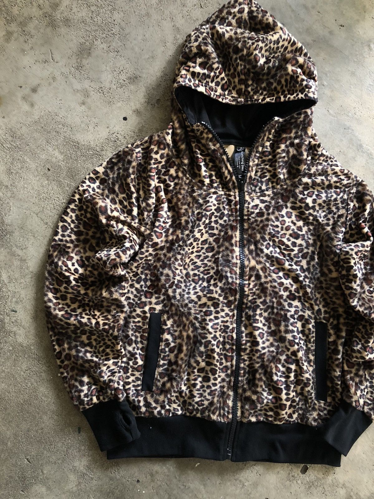 If Six Was Nine JAPANESE LAUNCHING PAD LEOPARD HOODIE LGBSTYLE Size US M / EU 48-50 / 2 - 3 Thumbnail