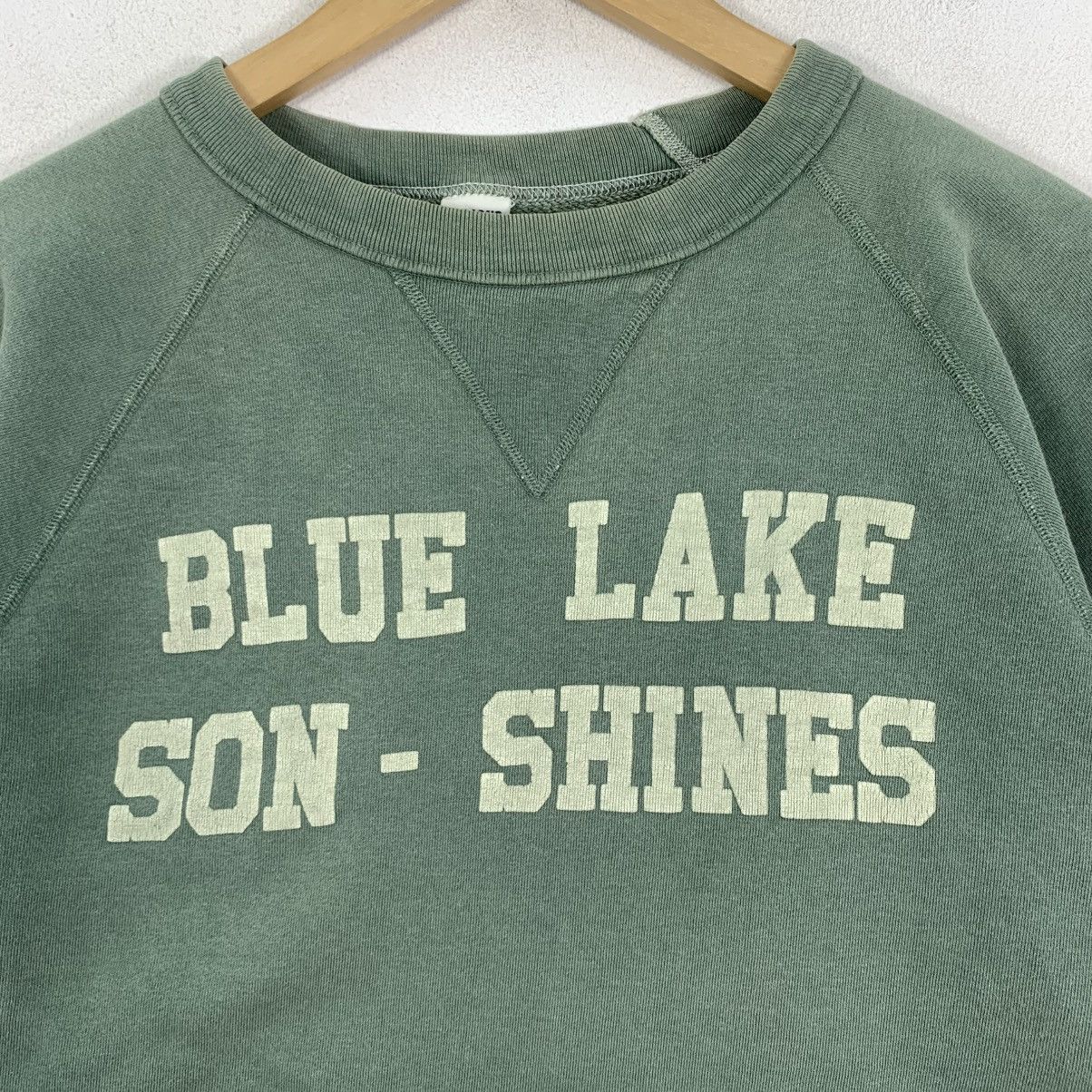 Vintage Vintage BARNS APPAREL USA Blue Lake Son-Shines Sweatshirt Size US M / EU 48-50 / 2 - 4 Thumbnail