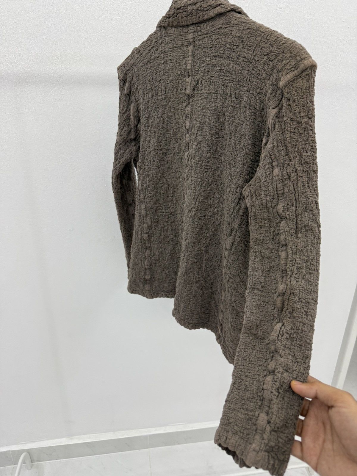 Issey Miyake Issey Miyake "me" Cauliflower Blazer Jacket Size S / US 4 / IT 40 - 13 Thumbnail