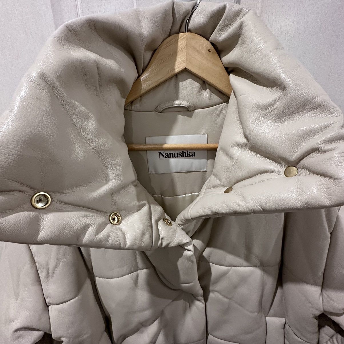 Nanushka Nanushka Hide Padded Faux Leather Jacket Size S / US 4 / IT 40 - 6 Thumbnail