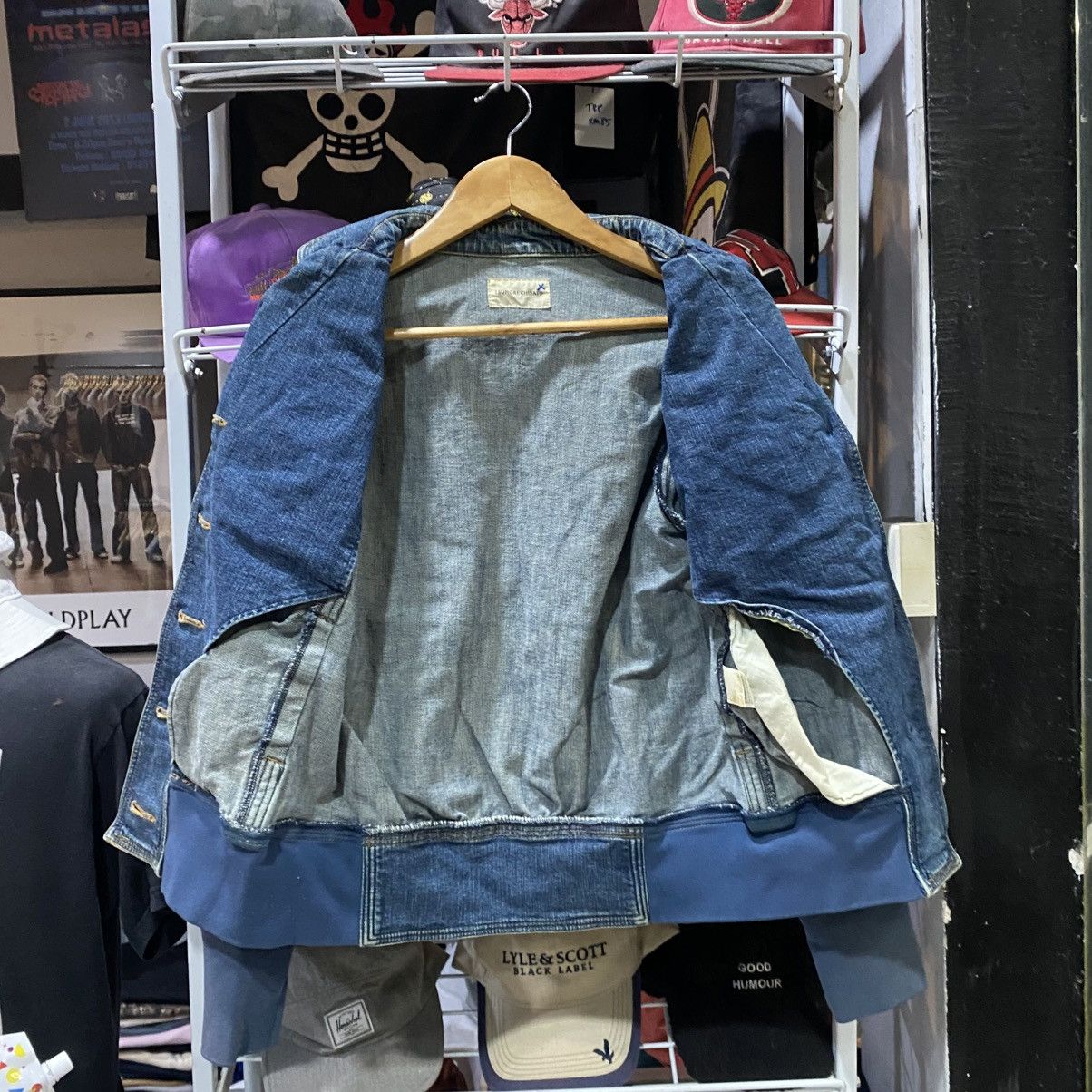 Tsumori Chisato Issey Miyake Tsumori Chisato Batman Open Collar Denim Bomber Size US S / EU 44-46 / 1 - 3 Thumbnail