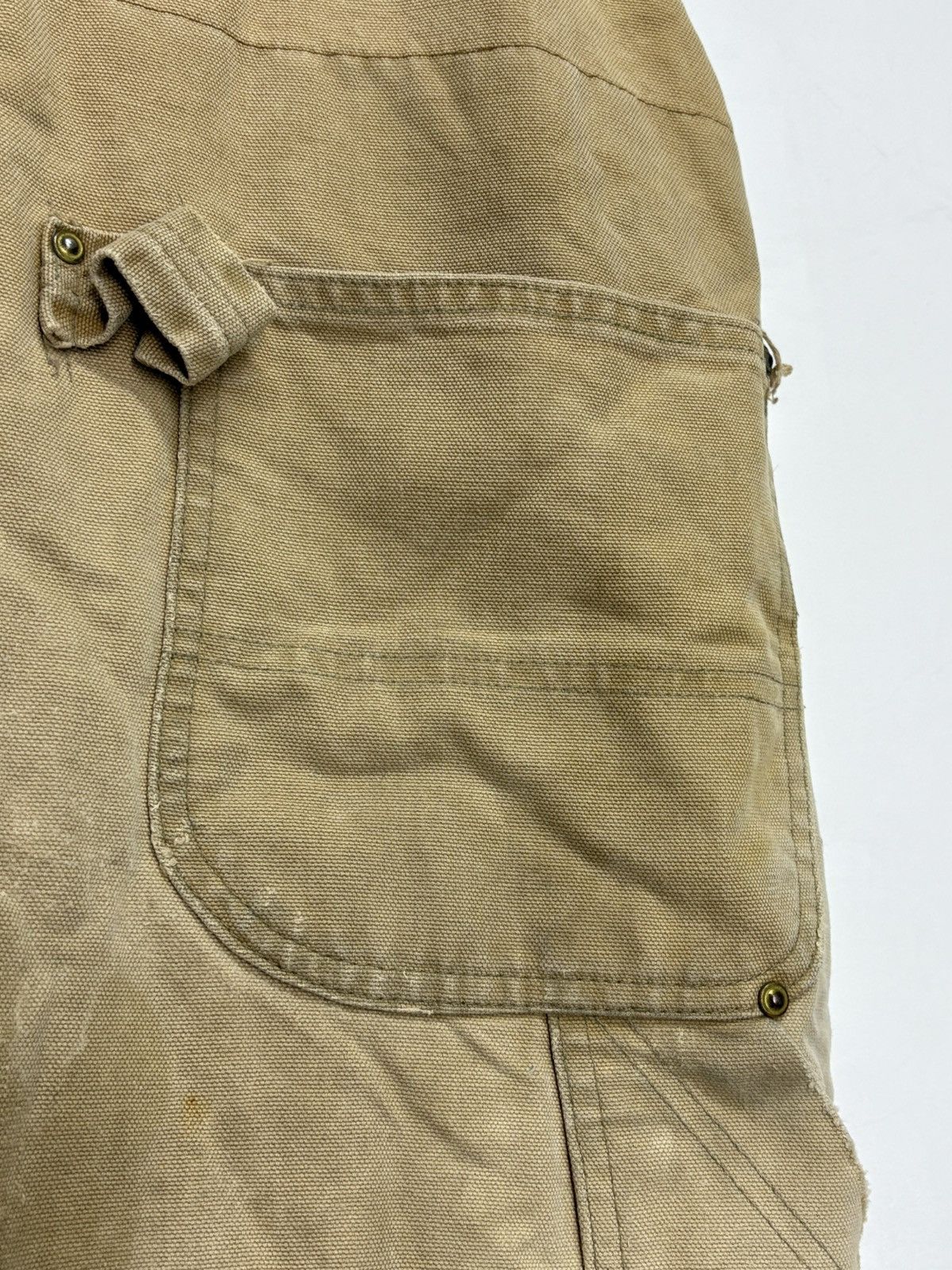 Carhartt Carhartt vintage overall canvas trashed faded mens rare Size US 32 / EU 48 - 17 Thumbnail
