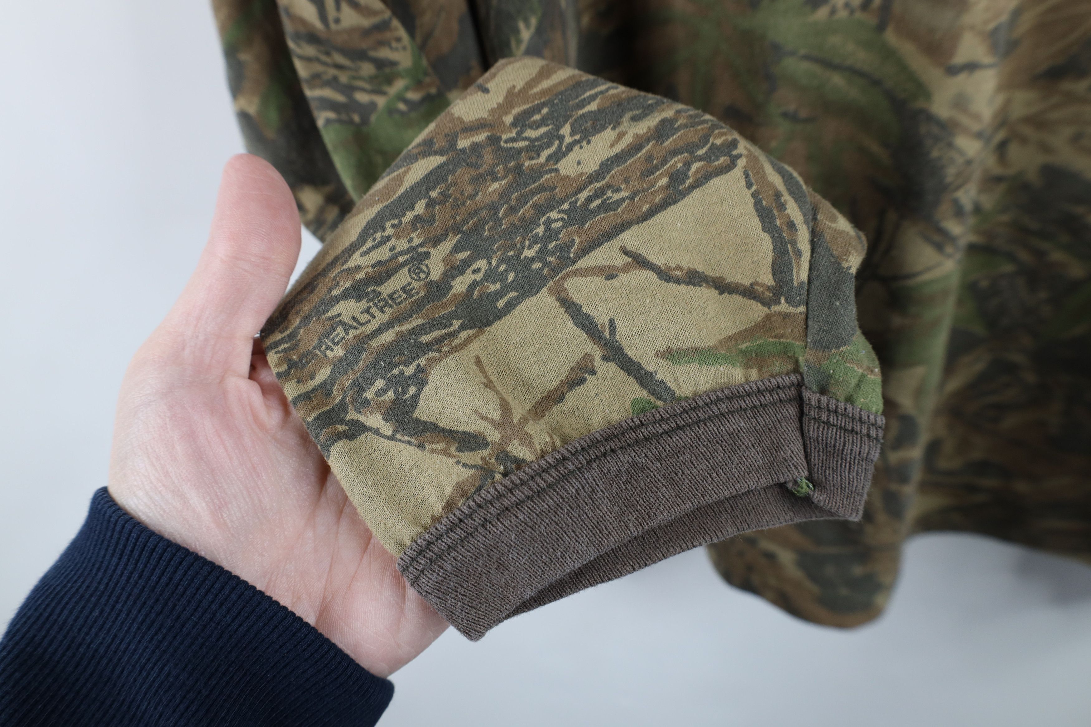Vintage Vintage 90s Streetwear Camouflage Long Sleeve T-Shirt USA Size US XL / EU 56 / 4 - 7 Thumbnail