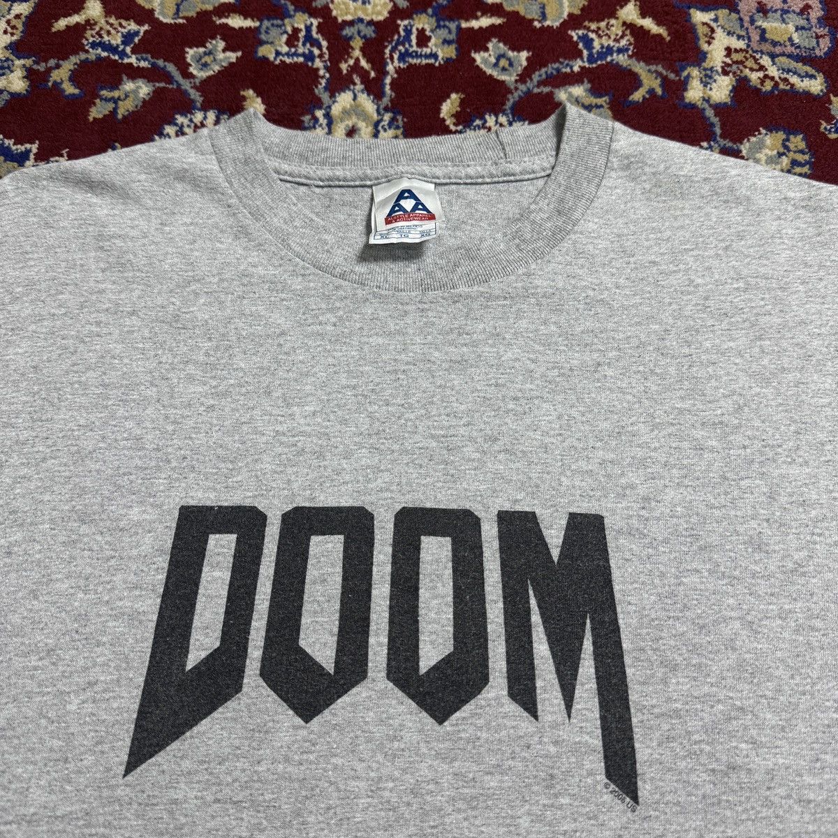 Playstation Vintage 2000s Doom id Software video game movie promo tee Size US XL / EU 56 / 4 - 1 Thumbnail