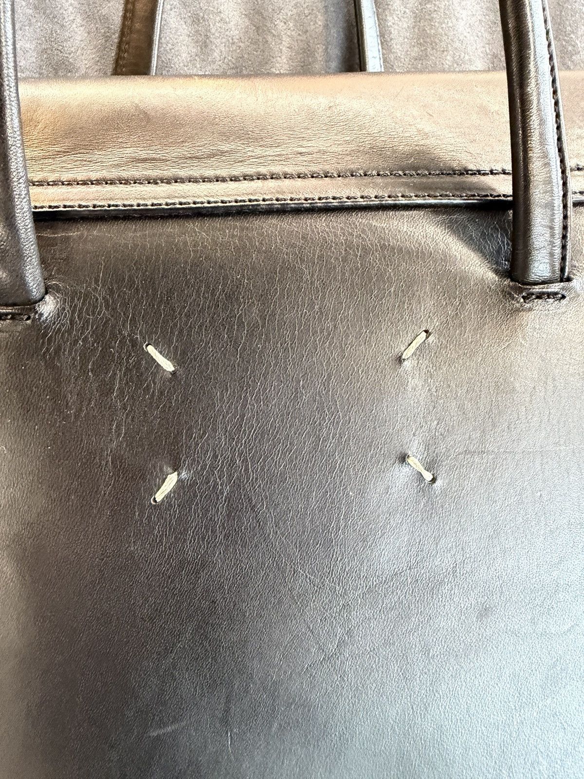 Maison Margiela Maison Margiela 02AW Archive “The Houssé” Leather Bag Size ONE SIZE - 6 Thumbnail