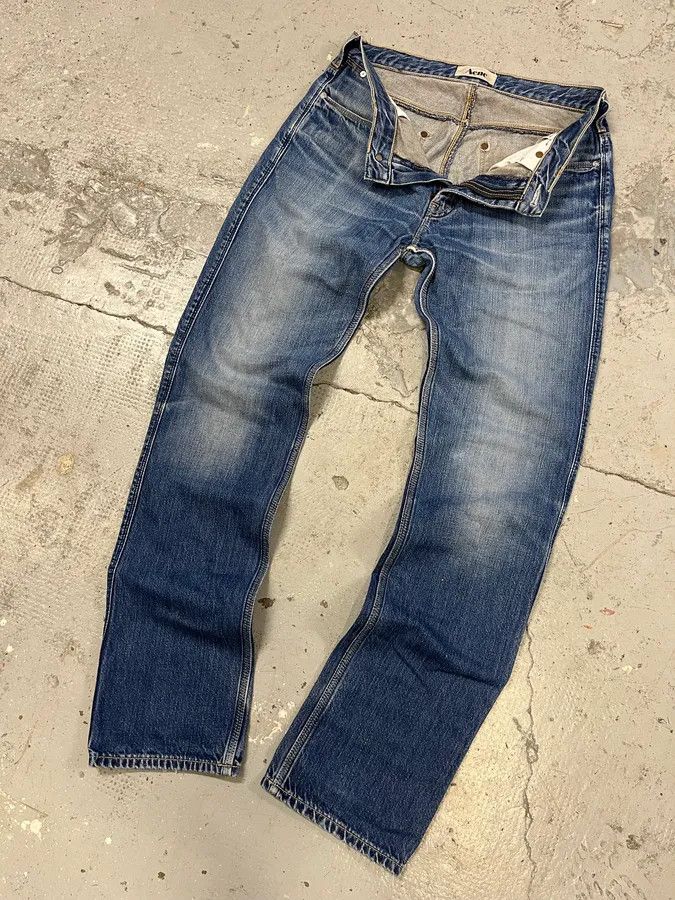 Acne Studios × Vintage Acne Studios Faded Blue Denim Jeans Size US 31 - 7 Thumbnail