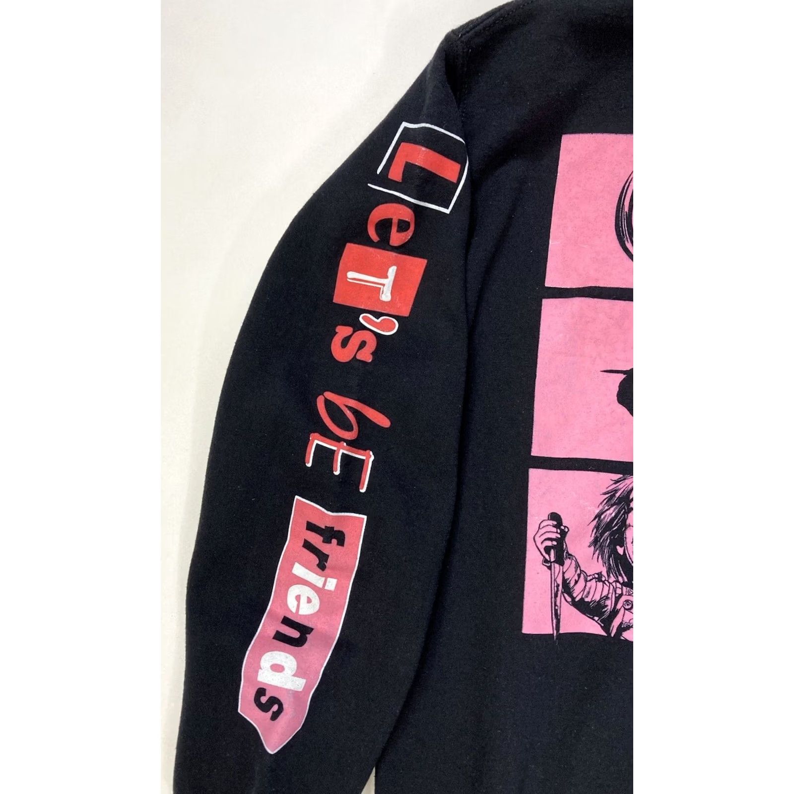 Vintage VINTAGE Chucky Let’s Be Friend Movie Graphic Pullover Hoodie Women Small Black Size S / US 4 / IT 40 - 3 Thumbnail