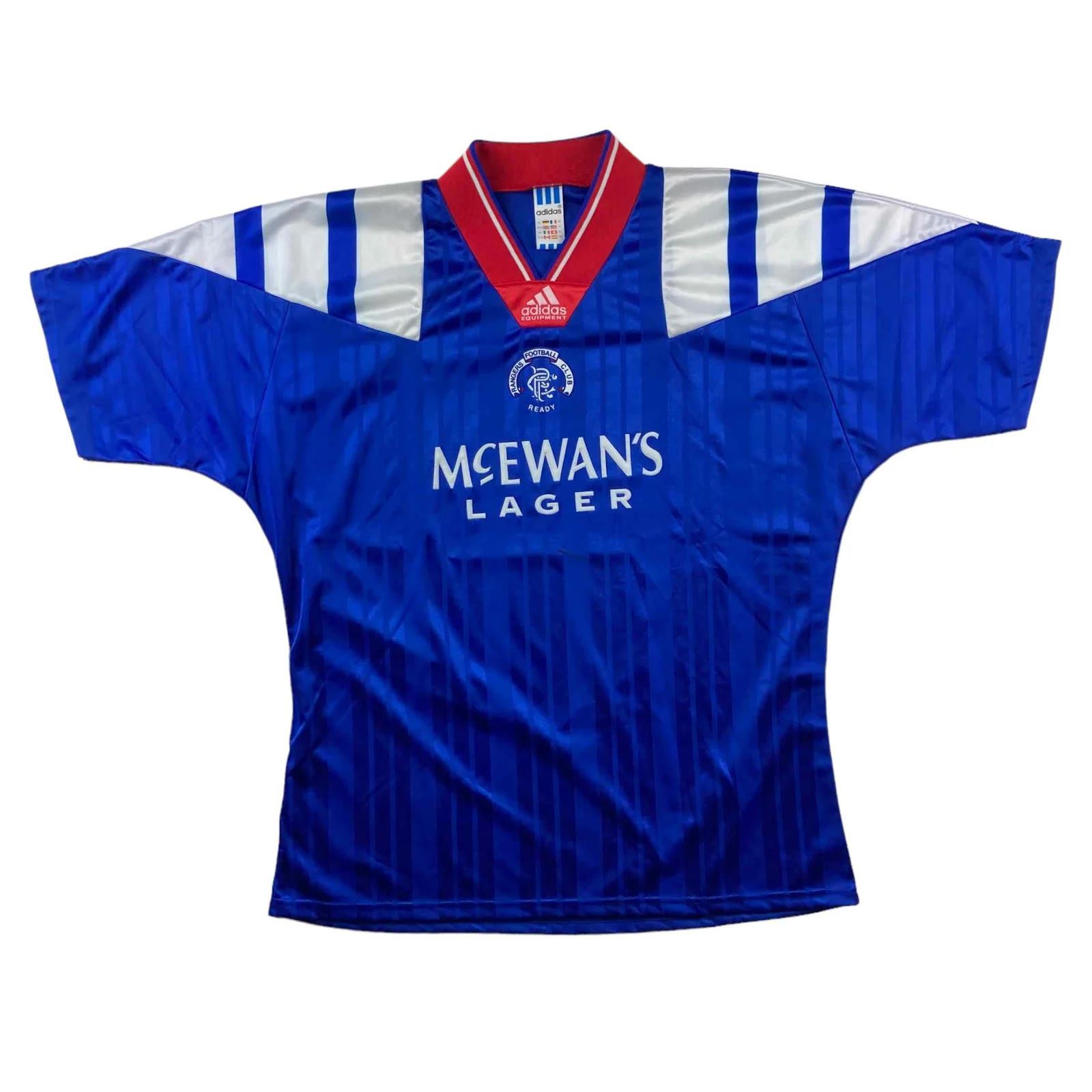 Adidas Rangers 1992-94 Adidas home football jersey size XL Size US XL / EU 56 / 4 - 1 Thumbnail