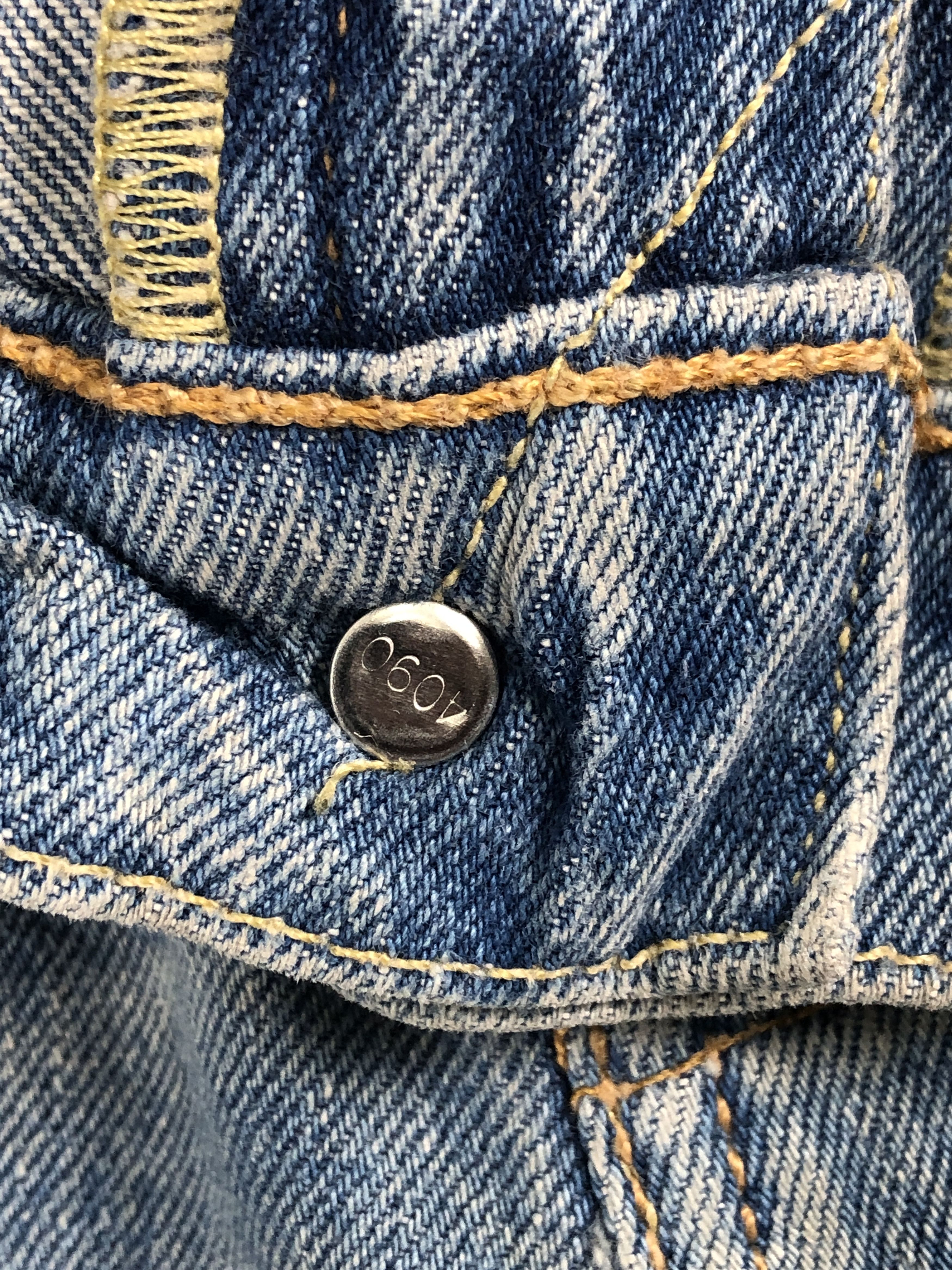 Levi's Dirty Faded Blue Vintage Levi's 541 Jeans DP2254 Size US 43 - 11 Thumbnail