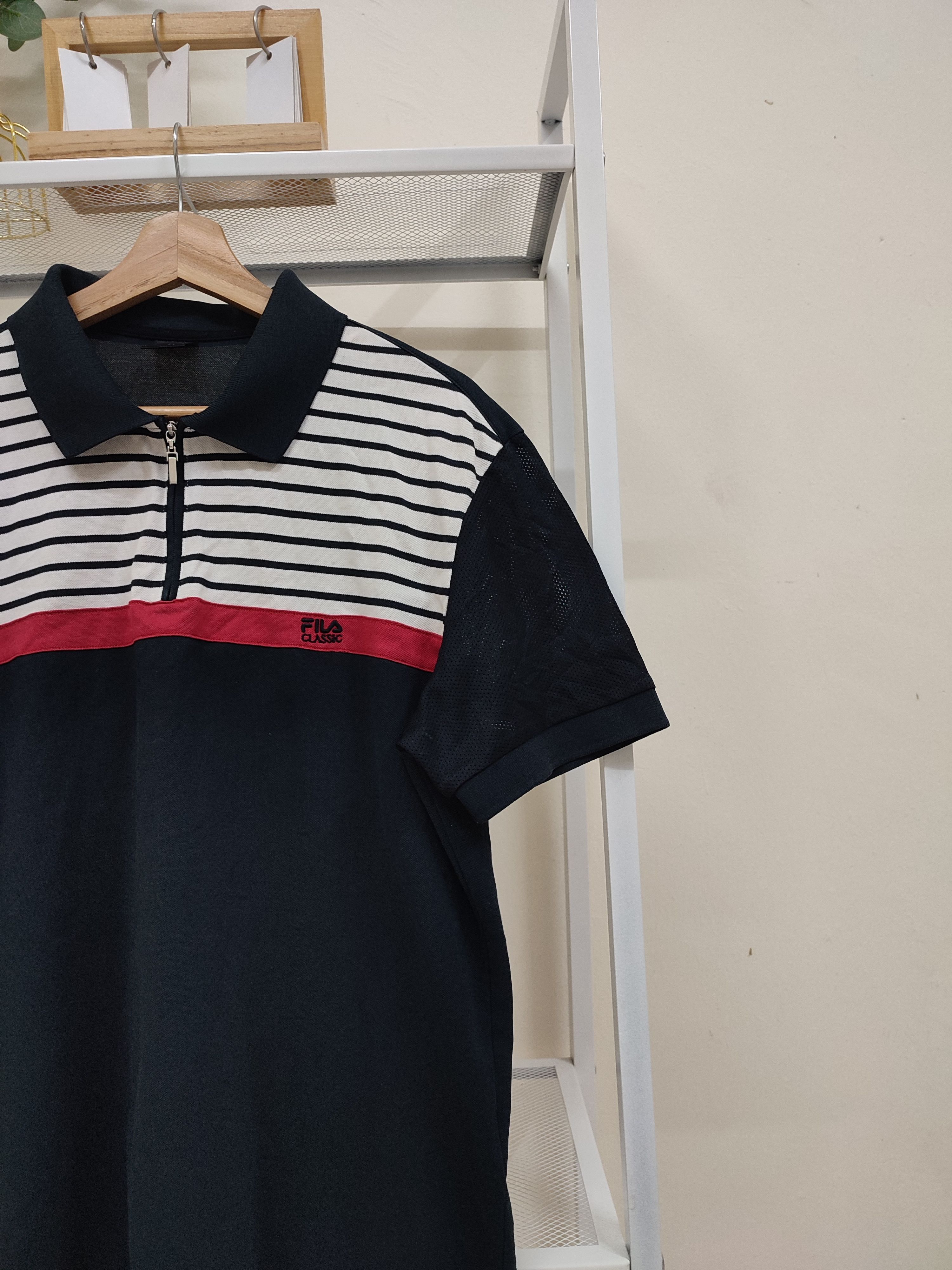 Fila Vintage Half Zipped Fila Classic Polo Tee Size US M / EU 48-50 / 2 - 4 Thumbnail