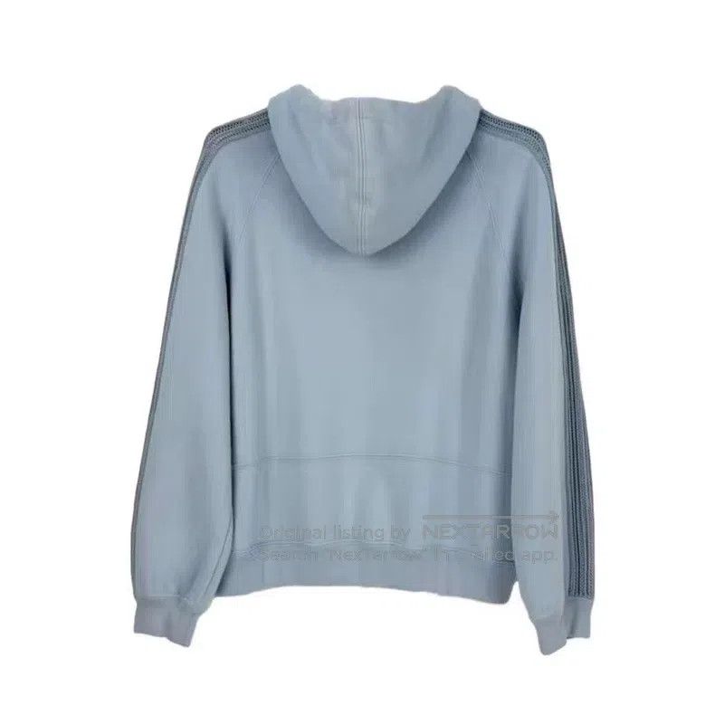Louis Vuitton Louis Vuitton Light blue badge logo wool zip-up hoodie Size US XS / EU 42 / 0 - 2 Thumbnail