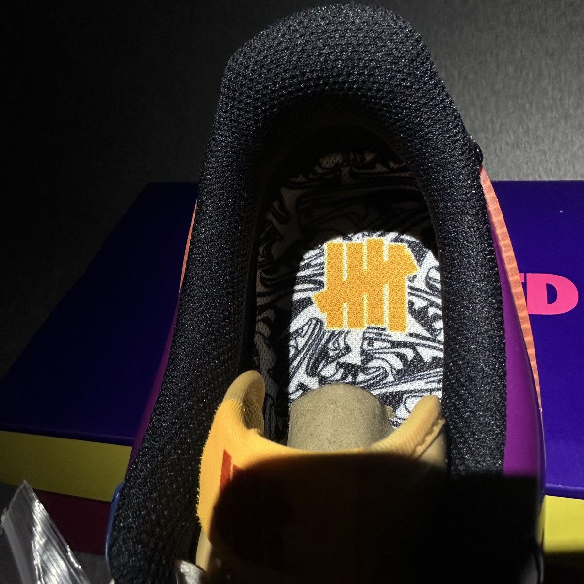 Nike Air Force 1 Low SP Undefeated Multi-Patent Total Orange