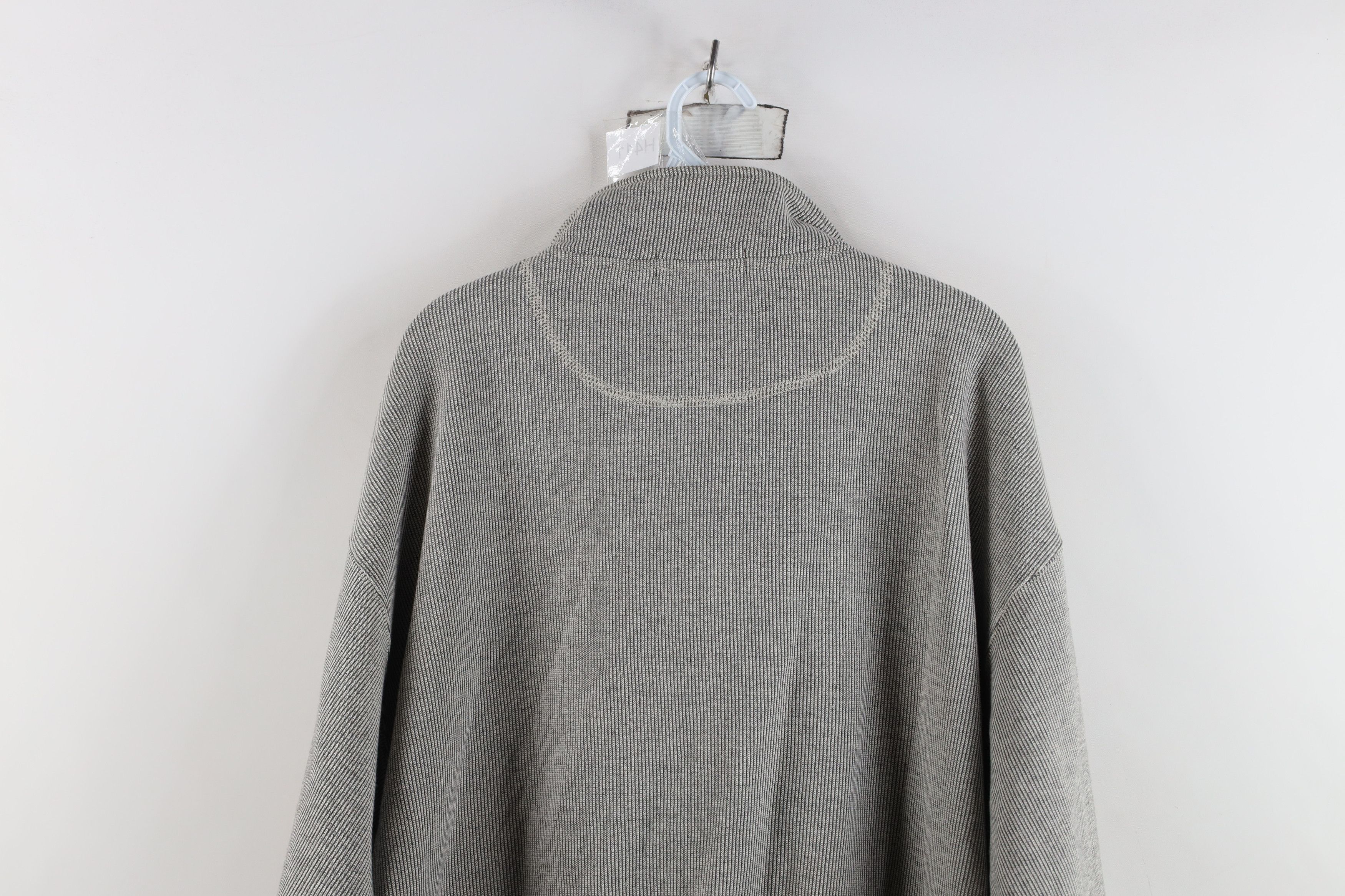 Vintage Vintage 90s Streetwear Knit Half Zip Pullover Sweatshirt Size US L / EU 52-54 / 3 - 12 Thumbnail