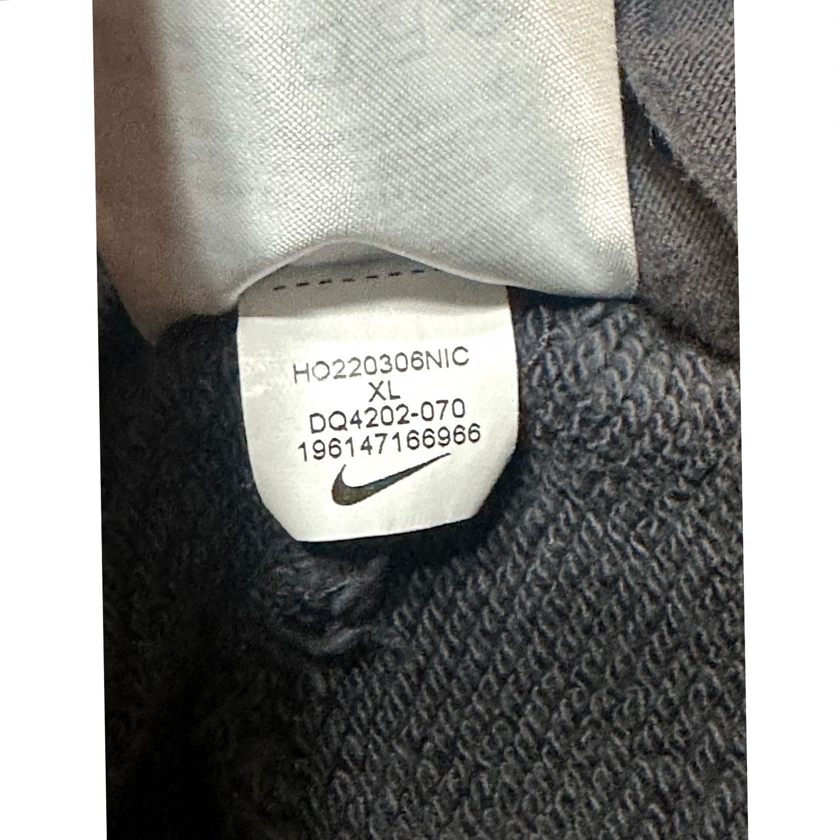 Nike Nike Air Mens Jogger Pants French Terry Dark Grey Sz XL Size US 36 / EU 52 - 7 Thumbnail