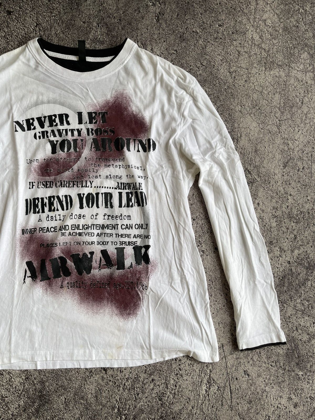 Airwalk Y2K Air Walk ifsixwasnine punk long sleeve Size US L / EU 52-54 / 3 - 4 Thumbnail