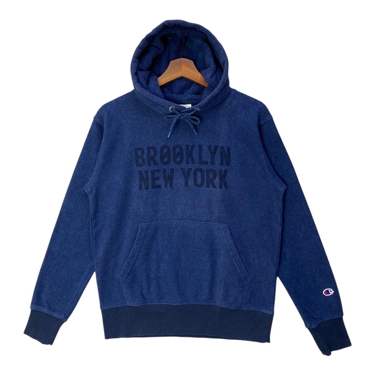 Champion Champion Brooklyn New York Fleece Hoodie Size Medium Size US M / EU 48-50 / 2 - 1 Thumbnail
