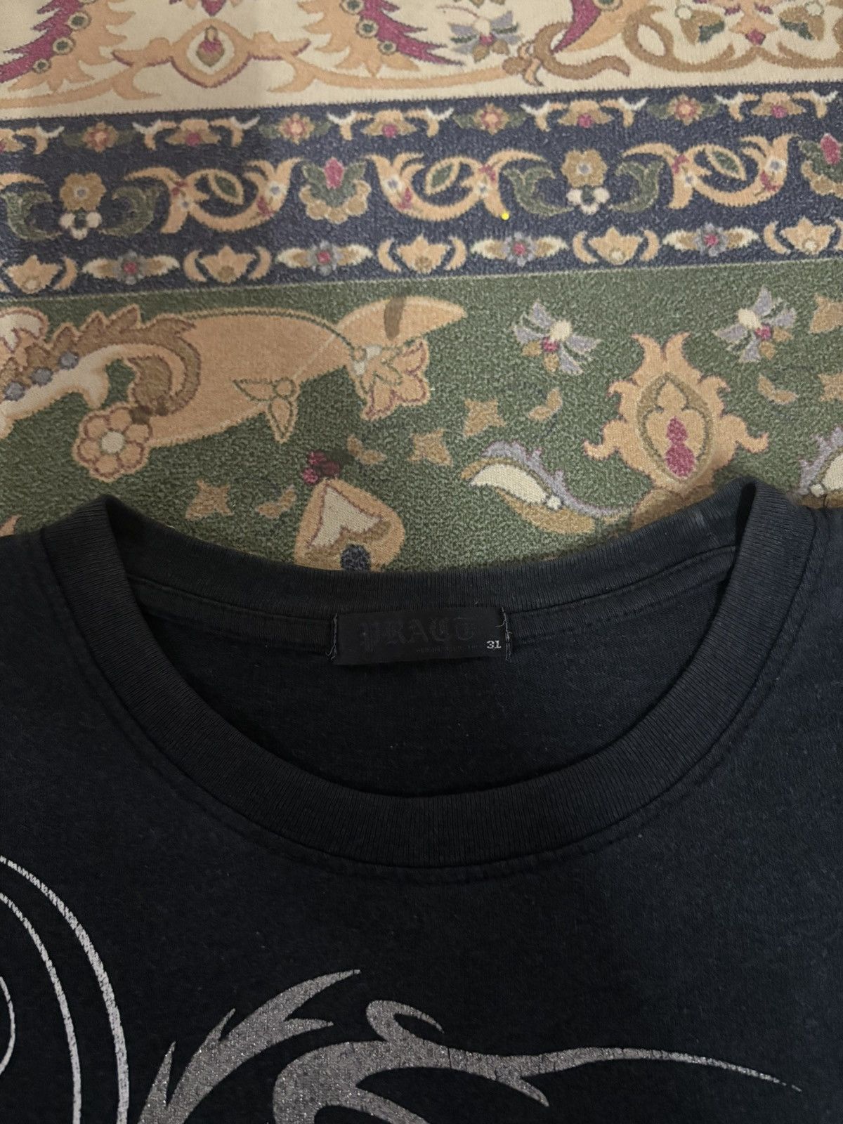 Beauty Beast Japanese Brand Poem Design Style T-Shirt Size US XL / EU 56 / 4 - 6 Thumbnail