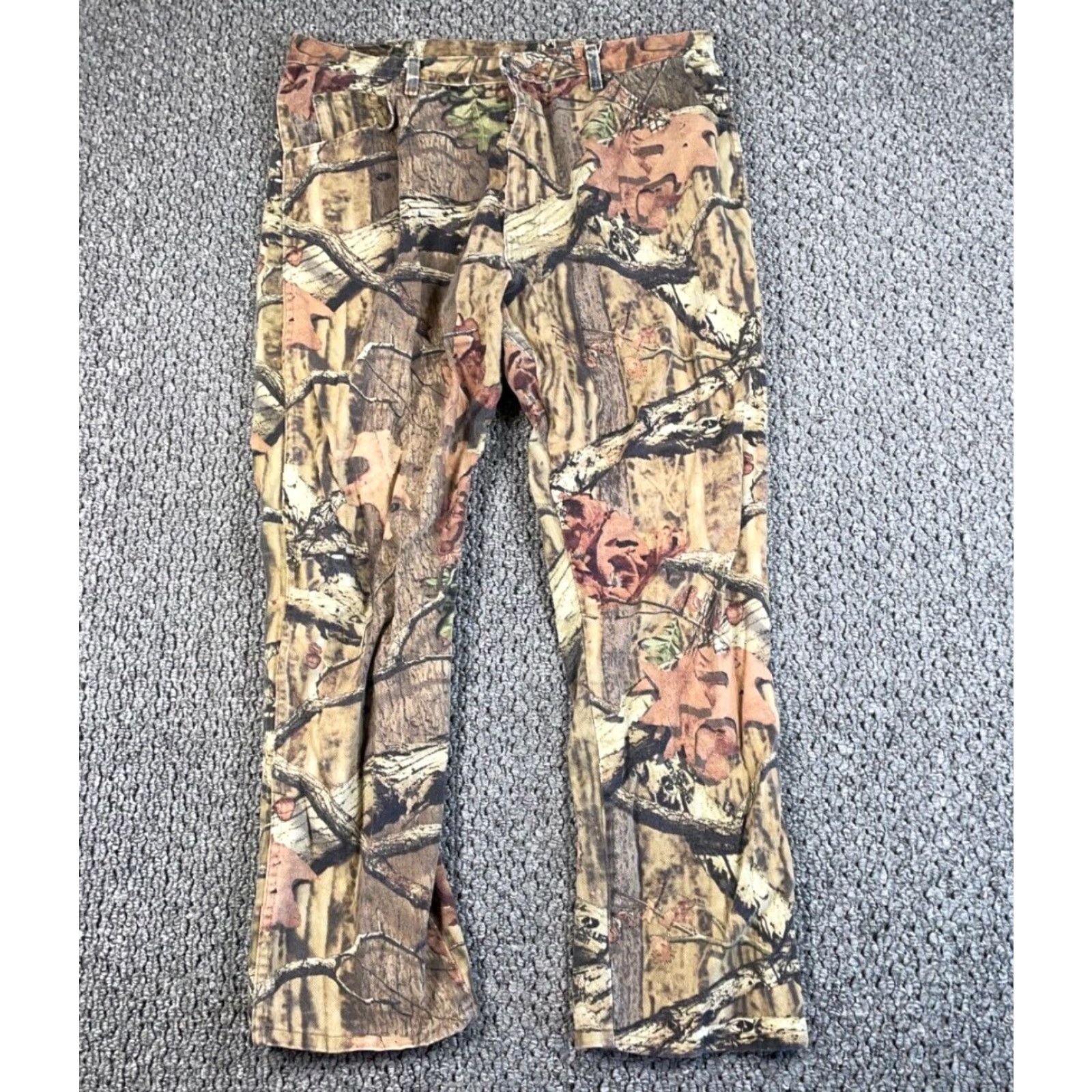 Wrangler VINTAGE Wrangler Jeans Camouflage 5-Pocket Regular Fit Men 38 x 30 Green Break Up Camo 90s Hipster Retro Mens Size US 38 / EU 54 - 2 Thumbnail