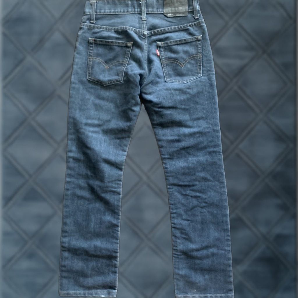 Levi's Levi's 511 Slim Jeans Boys Size 14R 27x27 Blue Cotton Blend Casual Size 36" / US 14 / IT 50 - 1 Thumbnail
