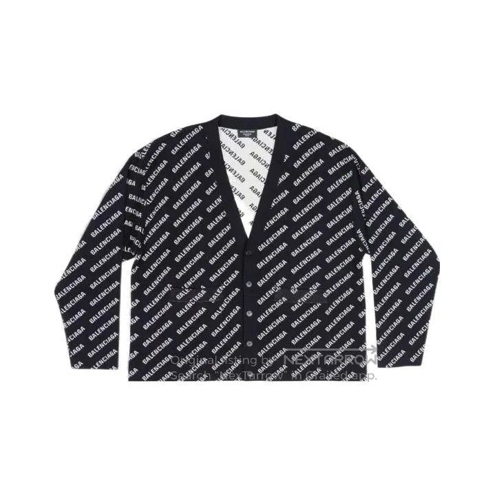 Balenciaga Balenciaga SS22 Black Logo Long Sleeve Knitwear. Size US M / EU 48-50 / 2 - 1 Thumbnail