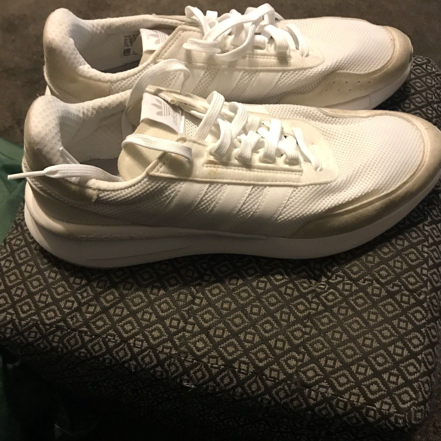 Adidas ADIDAS ORIGINALS RETROSET FTWR WHITE GREY TWO Size 11.5 Mens Athletic Sneakers Mens Shoes M Wide US 11.5 Retroset FTWR White Grey Two Size US 12 / EU 45 - 2 Thumbnail