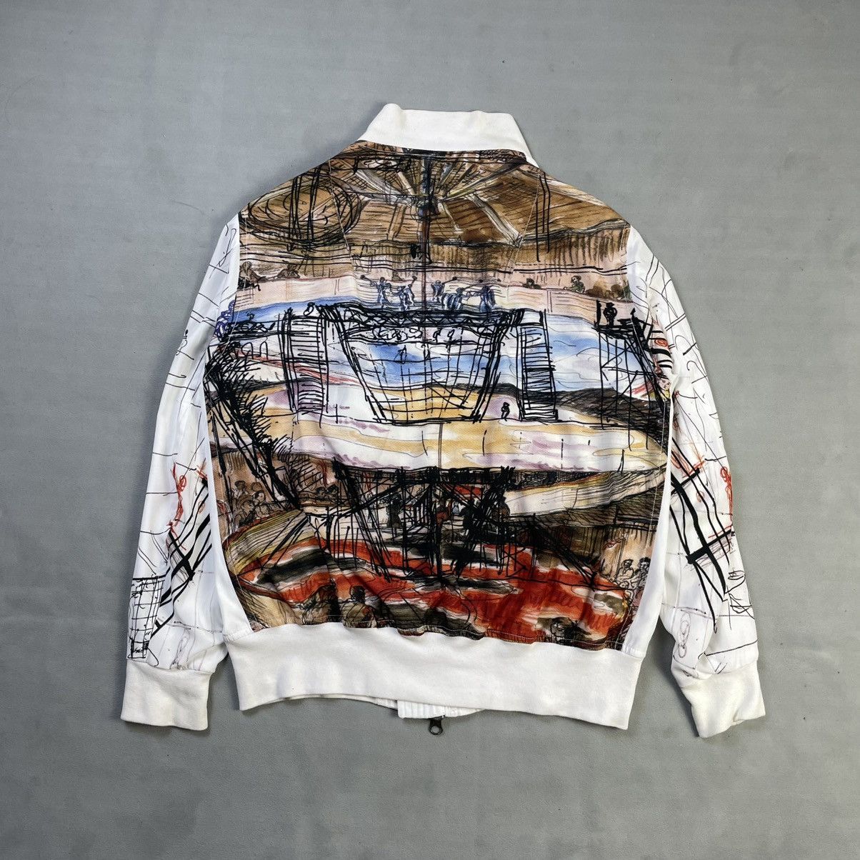 Angelos Frentzos ANGELOS FRENTOS S/S 15 SOUND PRINT JACKET Size US XS / EU 42 / 0 - 11 Thumbnail