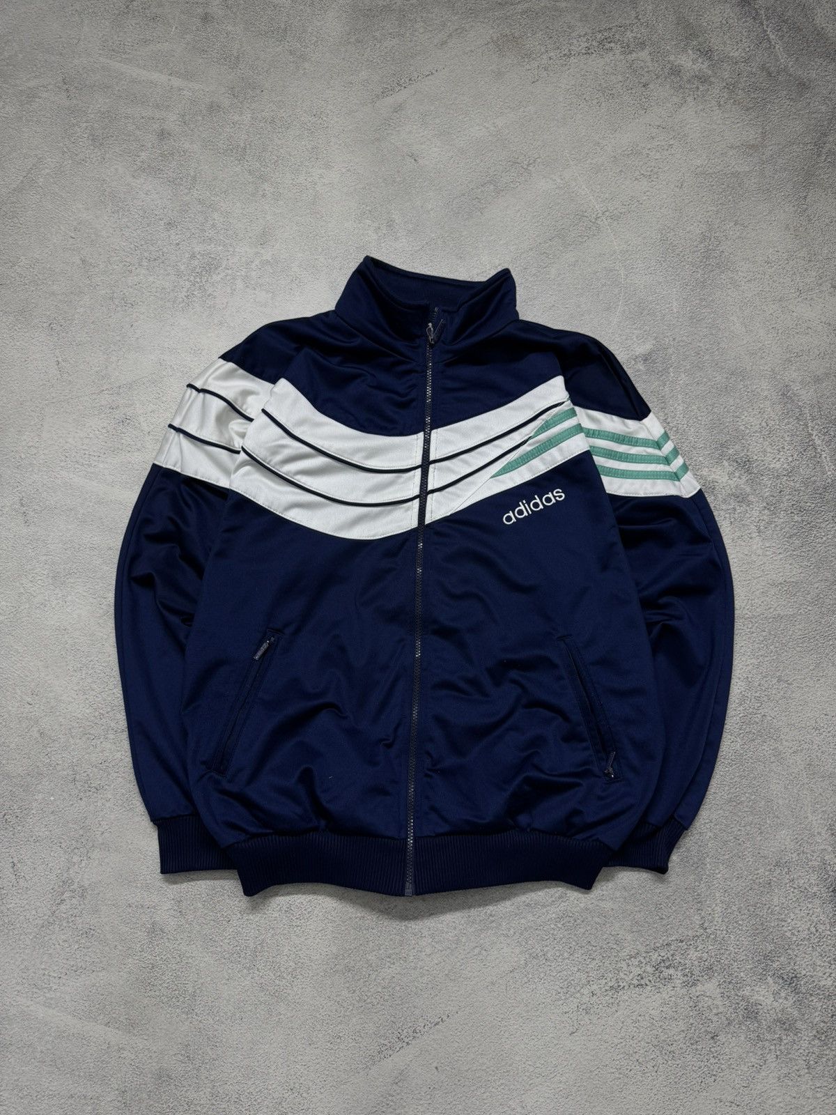 Adidas Vintage Y2k Adidas Zip Sweatshirt 00’s Size US M / EU 48-50 / 2 - 3 Thumbnail