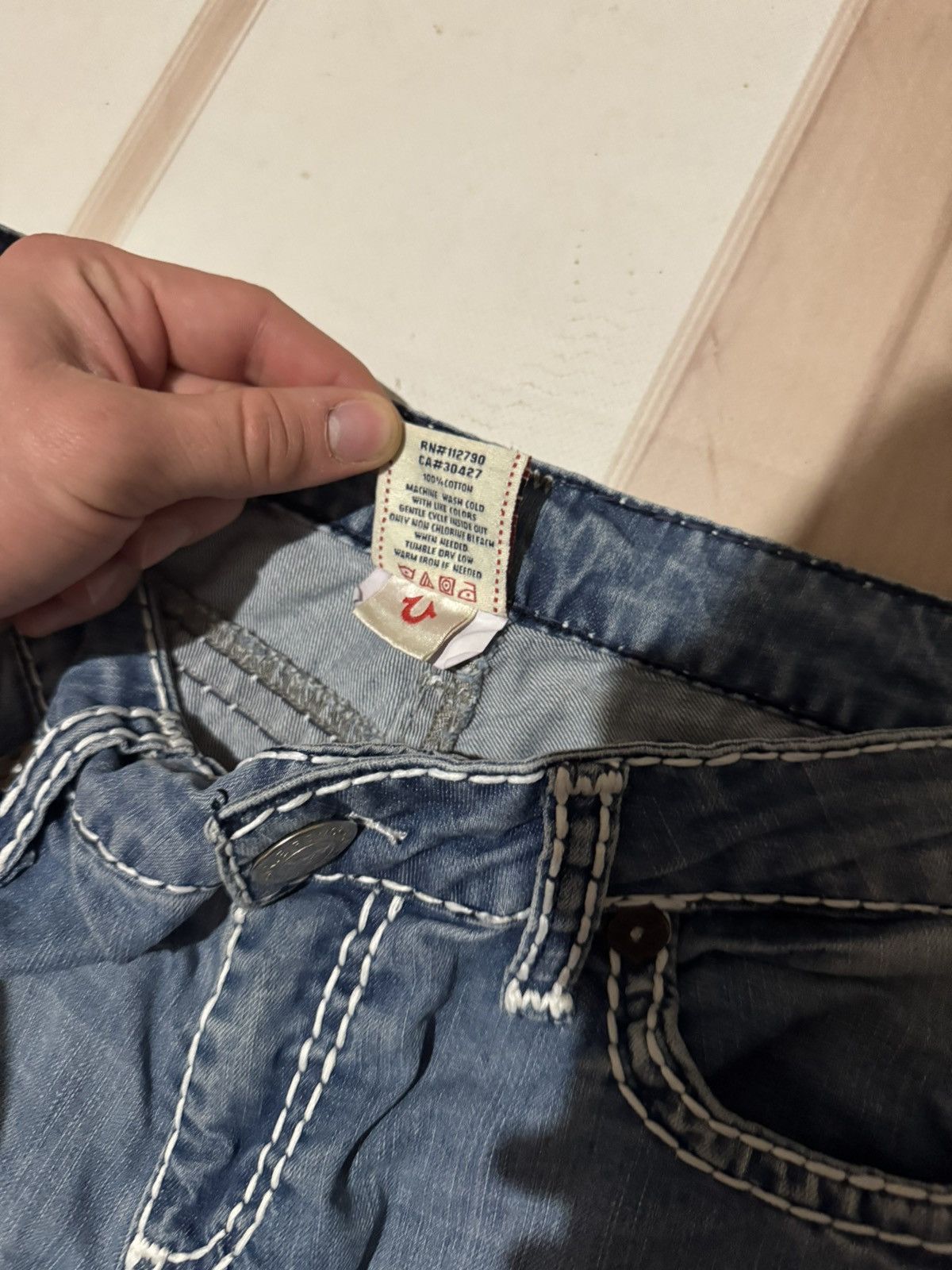 True Religion True Religion Denim Jeans – Iconic Stitching / Clean Wash Size US 32 / EU 48 - 7 Thumbnail