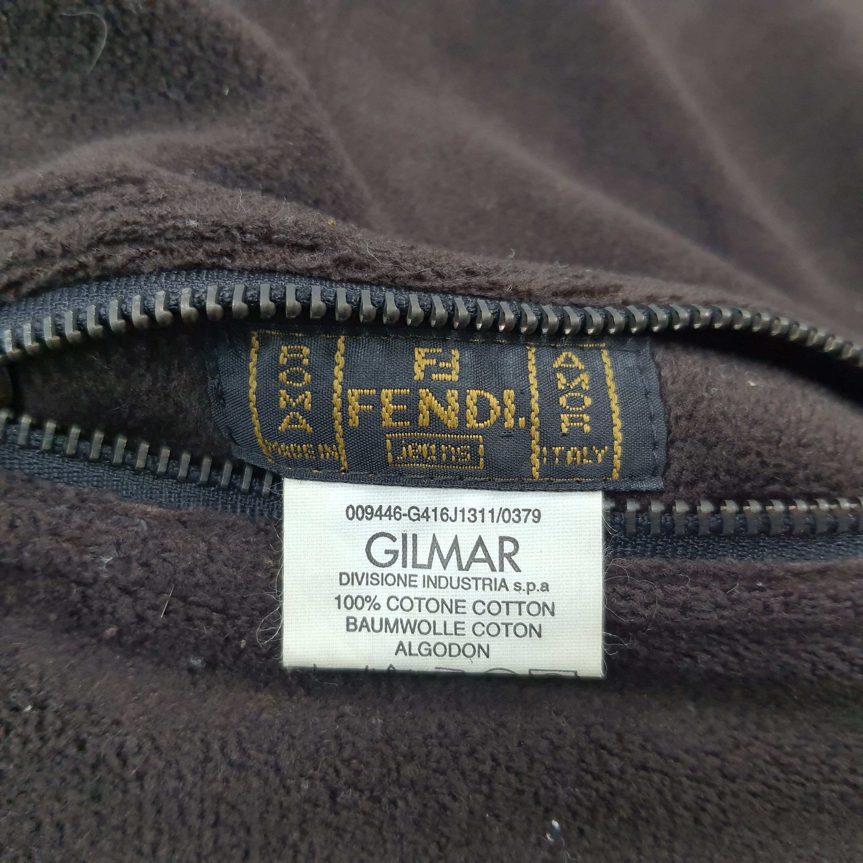 Fendi × Vintage Vintage FENDI Monogram Reversible Jacket Size US L / EU 52-54 / 3 - 10 Thumbnail
