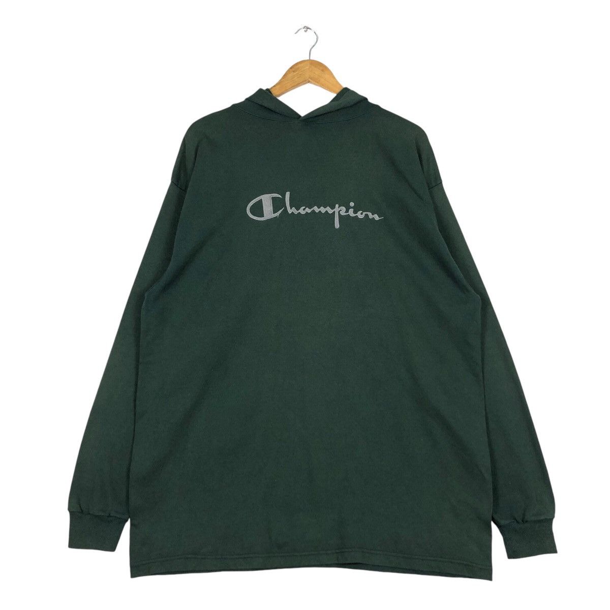 Champion × Vintage Vintage Champion Hoodie Spell Out Rare Streetwear XL Size US XL / EU 56 / 4 - 10 Thumbnail