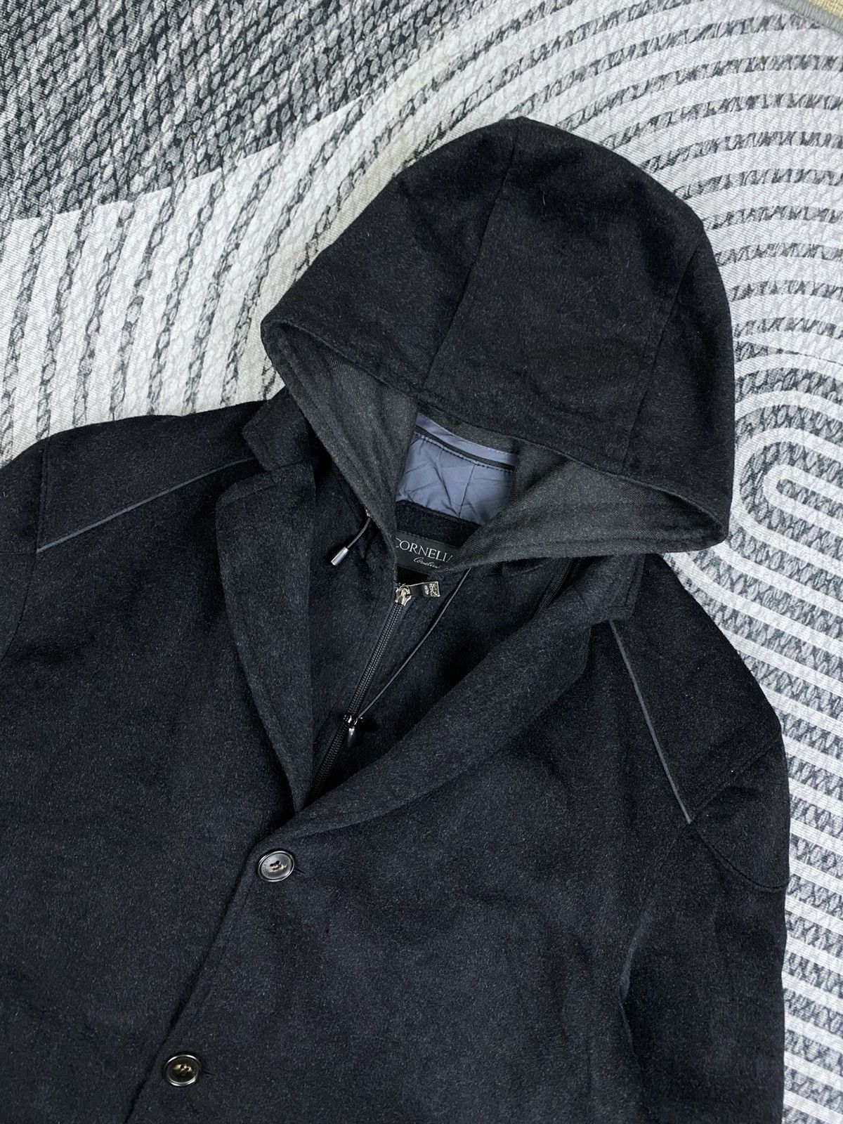 Corneliani 🔥STEALS Vintage Corneliani Double Layer Hoodie Jacket Size US L / EU 52-54 / 3 - 7 Thumbnail