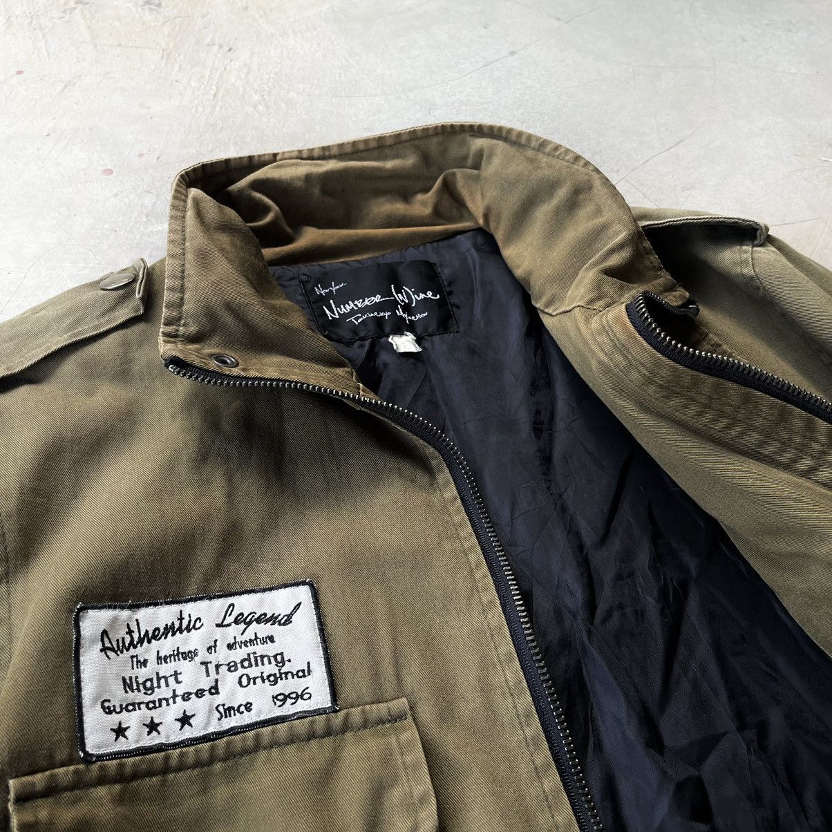 Number (N)ine AW03 Number Nine Military M65 Field Jacket Parka Japanese Size US S / EU 44-46 / 1 - 10 Thumbnail