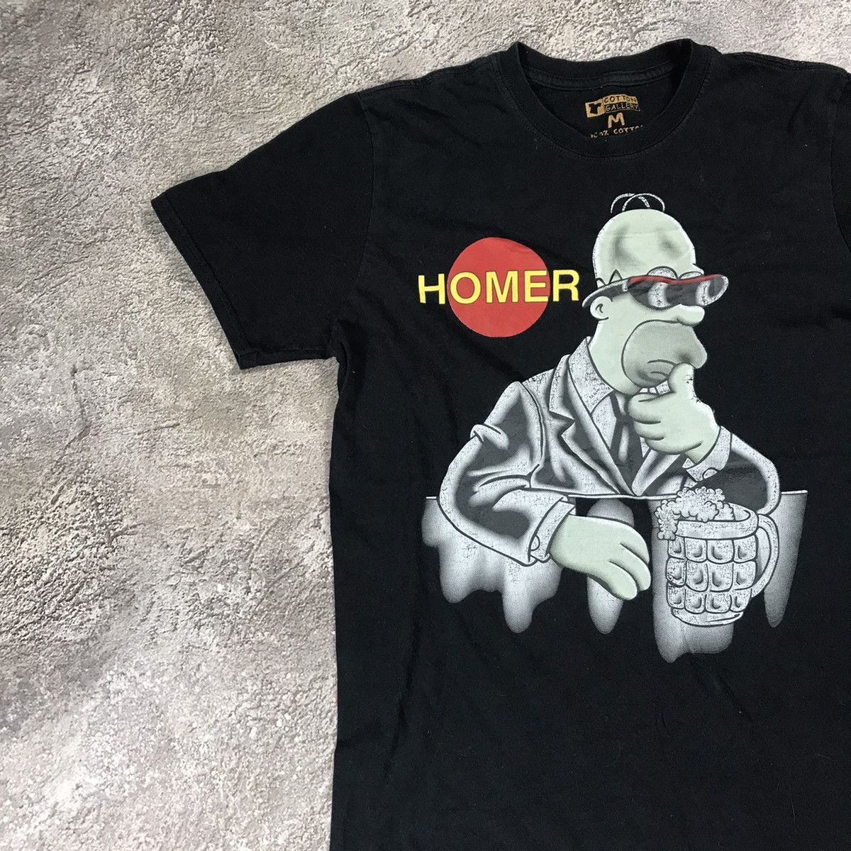 Vintage Vintage Y2K Simpsons Homer Graphic Tee Streetwear Black M Size US M / EU 48-50 / 2 - 3 Thumbnail