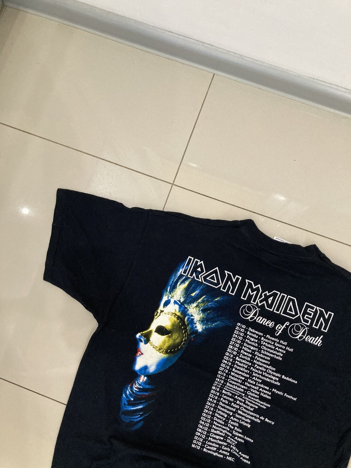Iron Maiden Vintage 03 iron maiden dance if death tee tshirt XL y2k drip Size US XL / EU 56 / 4 - 8 Thumbnail