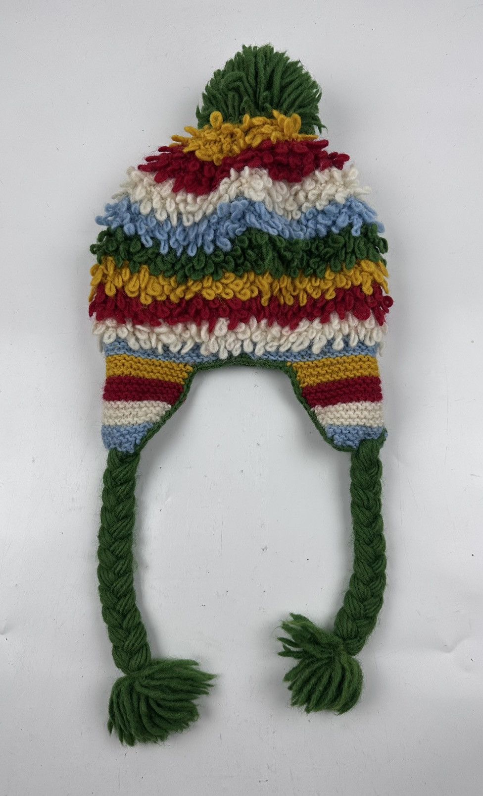 Japanese Brand Knitted Trapper Hat - TC 41 Size ONE SIZE - 3 Thumbnail