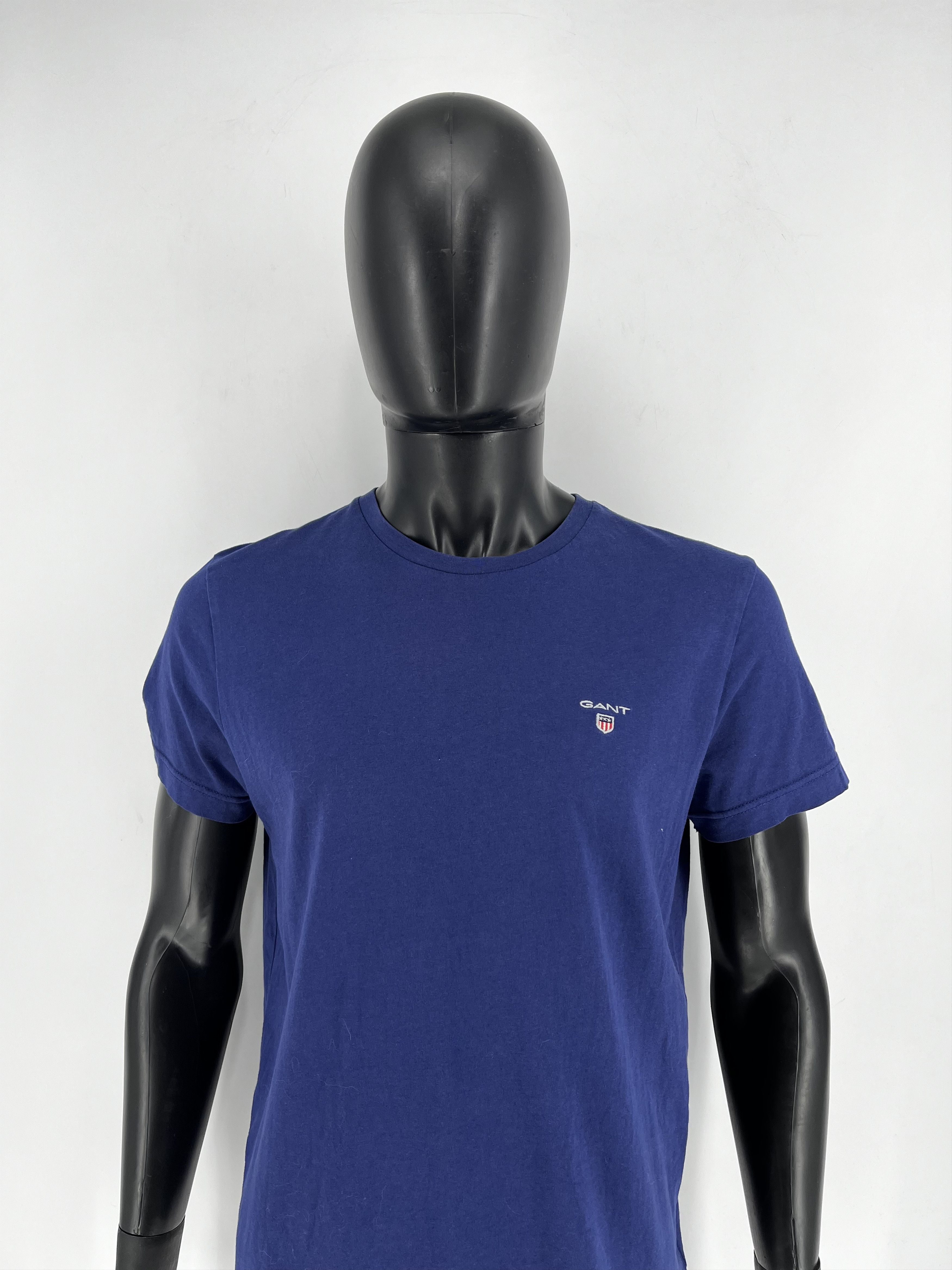 Gant × Vintage GANT Men`s Navy Long Sleeve TShirt Size M Size US M / EU 48-50 / 2 - 1 Thumbnail