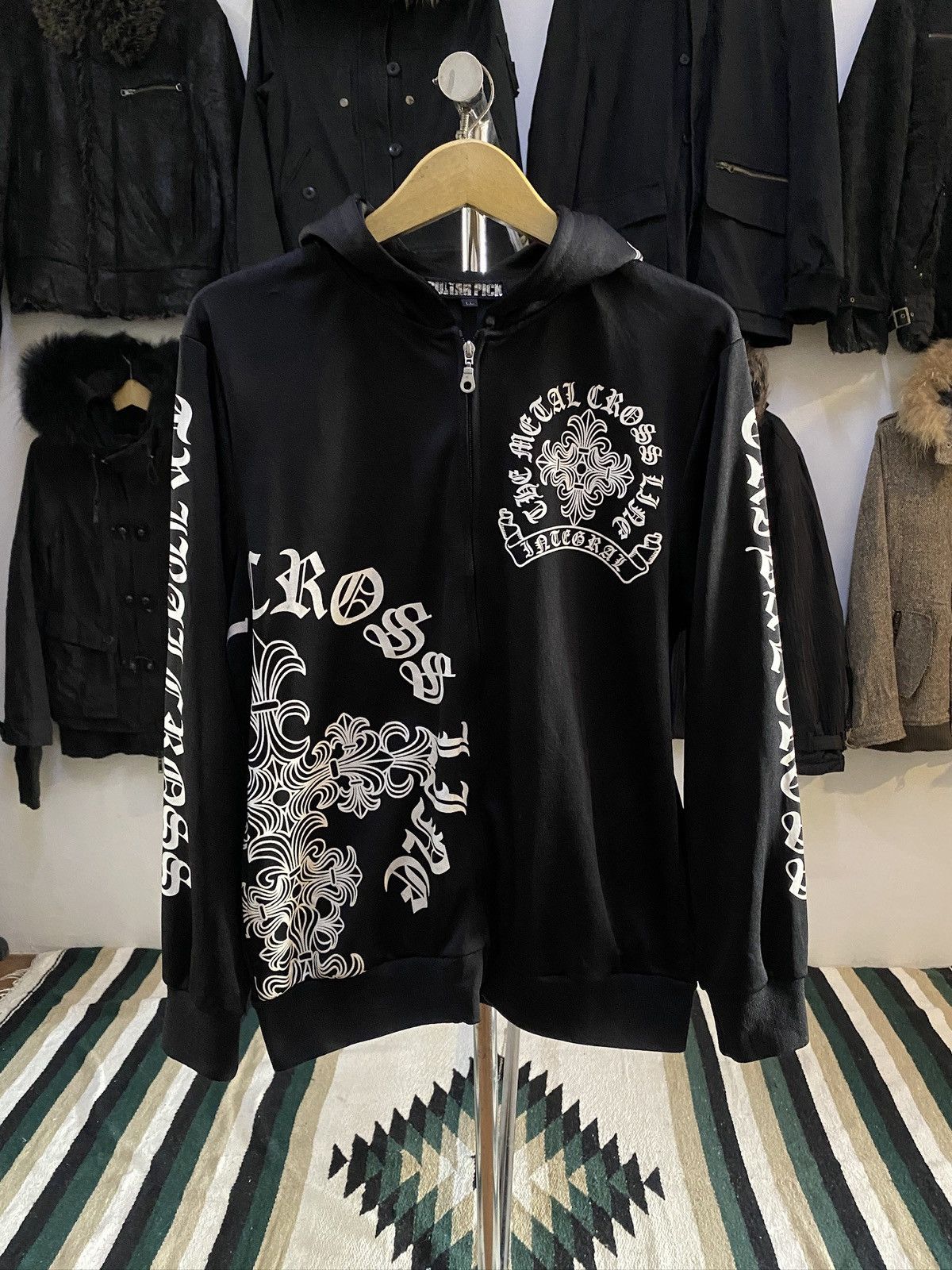 Hysteric Glamour × Undercover Chrome Hearts Ed Hardy Style Crosses 