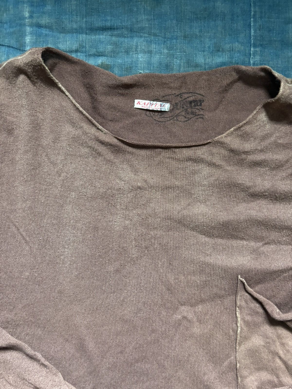 Kapital Kountry KAPITAL elbow wool patch Long Sleeve T-Shirt Size US L / EU 52-54 / 3 - 3 Thumbnail