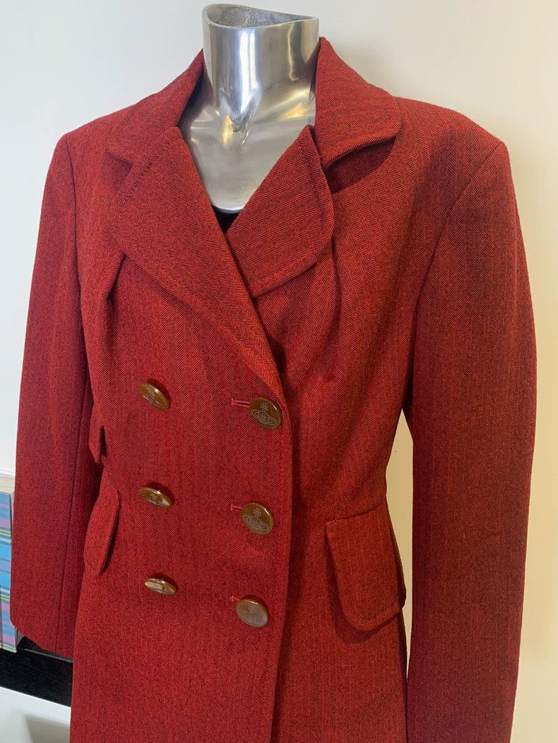 Vivienne Westwood Vivienne Westwood size2 A dark red suit jacket Size M / US 6-8 / IT 42-44 - 5 Thumbnail