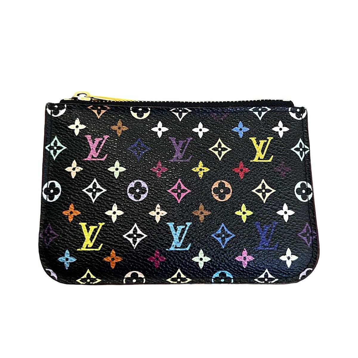 Louis Vuitton Louis Vuitton Monogram Multicolore Pochette Cles Mini Wallet Size ONE SIZE - 6 Thumbnail