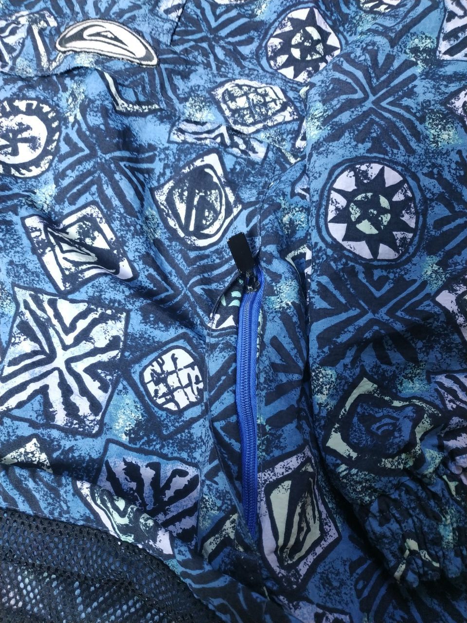 Quiksilver Vintage Quiksilver Anorak Jacket Y2K Full Print Size US L / EU 52-54 / 3 - 2 Thumbnail