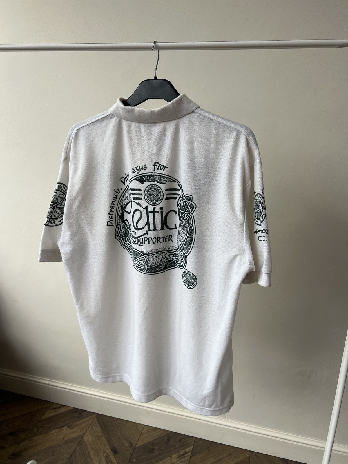 Other Vintage Celtic Retro Polo Soccer T-Shirt Size US L / EU 52-54 / 3 - 11 Thumbnail